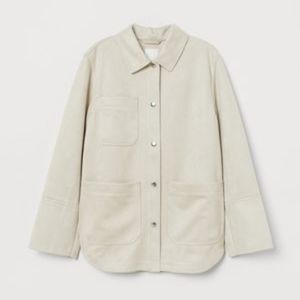 H&M Faux Suede Shacket